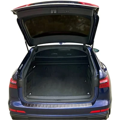 Afbeelding van Bumperbescherming roestvrij staal mat compatibel met AUDI A6 Avant type C8 BJ vanaf 2018 premium kwaliteit van RECAMBO