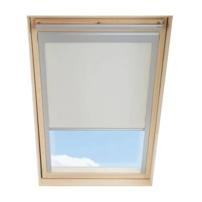 Afbeelding van Dakraam Verduisterend Rolgordijn geschikt op VELUX U04 / 804/7 UK34, Beige