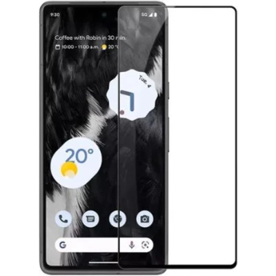 Afbeelding van Case2go Screenprotector voor Google Pixel 7 Full cover Gehard Glas Transparant