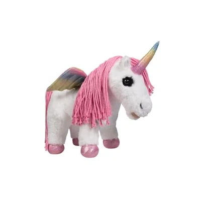 Afbeelding van HKM Knuffel Pony Unicorn Wit