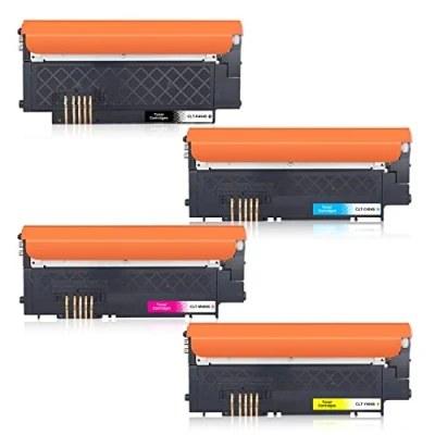 Afbeelding van CLT P404C 404S Toner voor Samsung C480W Xpress SL C480FW C430W C48X C480 C430 C480FN K404S Y404S C404S M404S (zwart cyaan geel magenta, verpakking van 4)