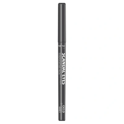 Afbeelding van 3x Rimmel London Eyeliner Exaggerate Full Colour eye definer 003 Smokey Grey