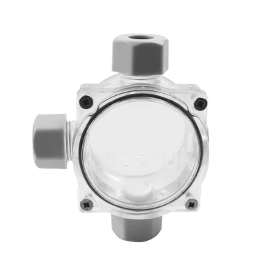 Afbeelding van Waterdichte kabeldoos 3 voudig IP68 Transparant