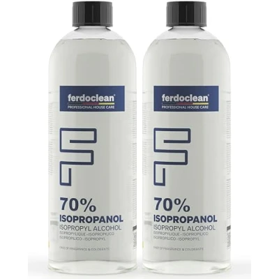 Afbeelding van 2000 ml isopropanol 70% oplosmiddel isopropylalcohol 70 reiniger voor huishoudelijk nagelreiniger lakreiniger IPA 2L 2 propanol vetverwijderaar
