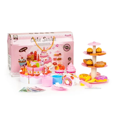 Afbeelding van Cutting Cake Set Birthday Party 125 stuks