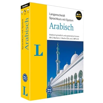Afbeelding van Langenscheidt Sprachkurs Mit System Arabisch: Arabisch gründlich und systematisch lernen. 2 Büchern, 3 Audio CDs, 1 MP3 CD Download