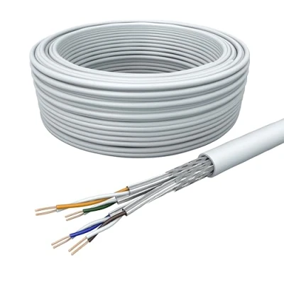 Afbeelding van DRAKA UC HOME Cat.7 SS26 S/FTP 4P LSHF weiß, 100m Ring