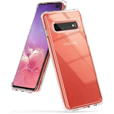 Afbeelding van Ringke Fusion Compatibel met Samsung Galaxy S10 Plus Case, Transparant Schokbestendig Bumper Hoesje Clear