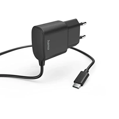 Afbeelding van Hama Oplader met USB C Aansluiting 12W 1 m Zwart