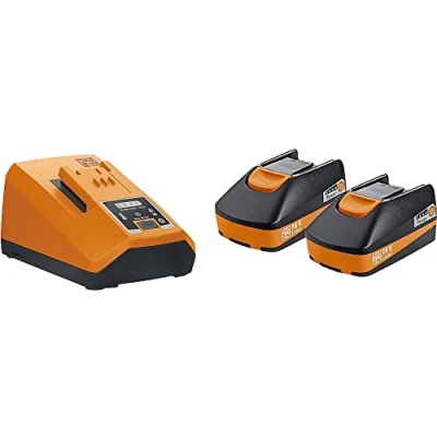 Afbeelding van Fein Accu Starterset Lader + 2x Accu&#039;s 18V 3.0Ah 92604324010