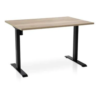 Afbeelding van MRC EASY elektrisch ARBO zit sta bureau 120x80 cm robuust eiken