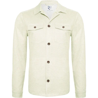 Afbeelding van R2 Amsterdam Overshirt Effen Groen L