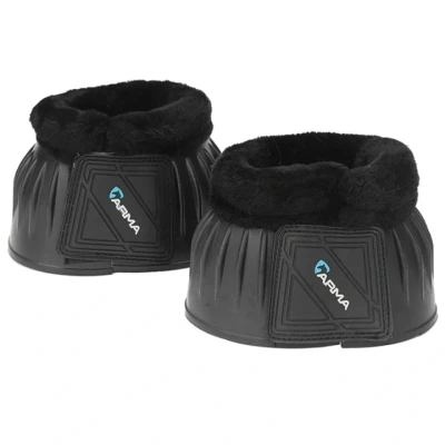 Afbeelding van Arma Springschoen Zwart Fleece Black Pony