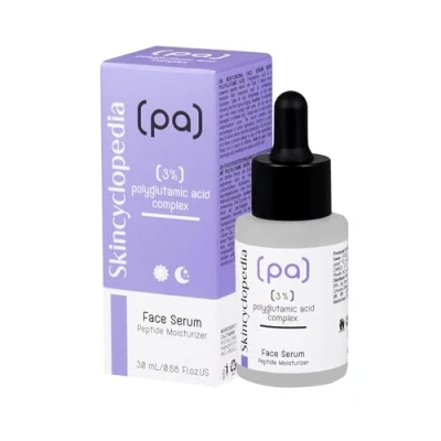 Afbeelding van Skincyclopedia Vochtinbregende gezichtsserum met 3% polyglutaminezuurcomplex, 30 ml Ideaal voor de doffe, vochtarme of droge huid die eerste tekenen van veroudering vertoont