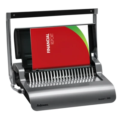 Afbeelding van Inbindmachine Fellowes Quasar+ 21 gaats