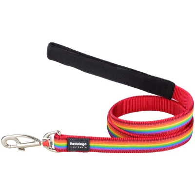 Afbeelding van Red Dingo Hondenriem Style Rainbow 2 X 120 Cm