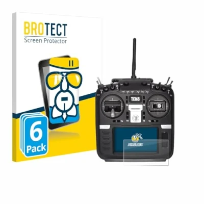 Afbeelding van BROTECT Screenprotector voor Radiomaster TX16S Folie Beschermfolie Beschermglas transparant (6 Stuks)