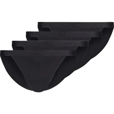 Afbeelding van Skiny 4ER PACK Basic Slip, Heren, Maat: Large, Schwarz