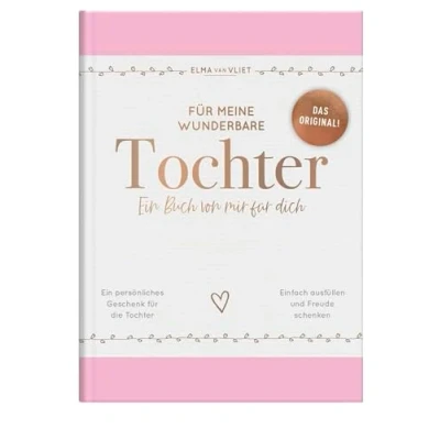 Afbeelding van für meine wunderbare Tochter: ein Buch von mir dich Das Original Ausfüllbuch mit inspirierenden Fragen als persönliches Geschenk Töchter