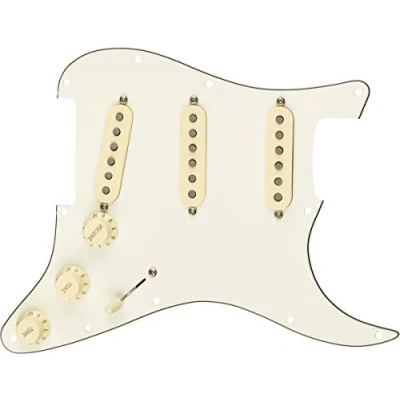 Afbeelding van Fender Pre Wired Strat Pickguard, Hot Noiseless SSS Tortoise Shell Single coil pickup voor gitaren