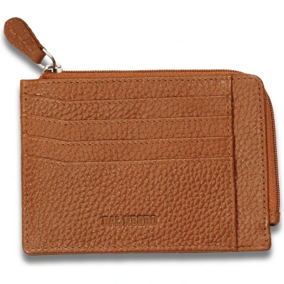Afbeelding van Dal Negro Portemonnee Rfid 10,5 X 9 Cm Leer Beige