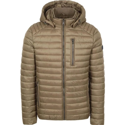 Afbeelding van Suitable Copenhagen Jas Taupe Maat L Heren Zomerjassen