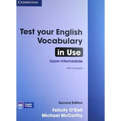 Afbeelding van Test Your English Vocabulary in Use Upper intermediate Book with Answers
