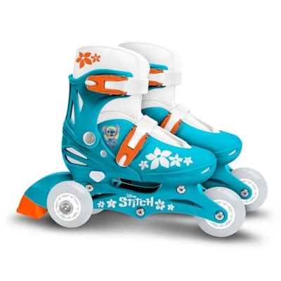 Afbeelding van Inlineskates Hardboot blauw/Wit Maat 27 30 STITCH