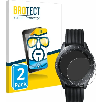 Afbeelding van BROTECT (2 Stuks) Schermbeschermer voor Samsung Galaxy Watch (42 mm) Screen Protector Transparant
