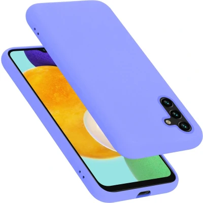 Afbeelding van Cadorabo Hoesje geschikt voor Samsung Galaxy A13 5G Case in LIQUID LICHT PAARS Beschermhoes TPU silicone Cover