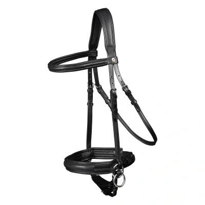 Afbeelding van Waldhausen Bitloos Hoofdstel X Line Supersoft Zwart Full