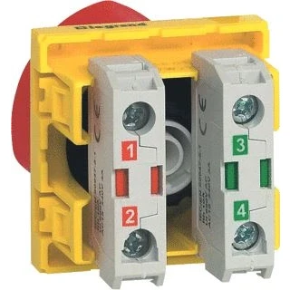 Afbeelding van Legrand noodstopschak ontgrendeling sleutel 2mod no nc 10a 250v ronis nr 455 076601