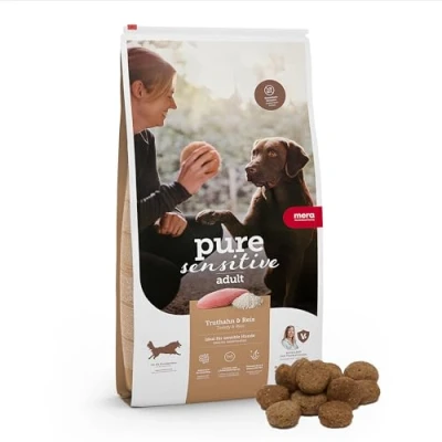 Afbeelding van 2x12,5kg MERA pure sensitive Kalkoen &amp; Rijst Hondenvoer