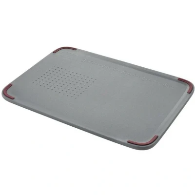 Afbeelding van Florina Multi Smart kunststof snijplank 35.5 x 24.8 1.1 cm grijs