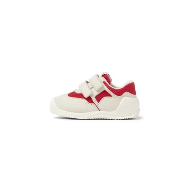 Afbeelding van Camper Dadda Babyschoenen voor kinderen, Maat: 25, Rot weiß Textiel