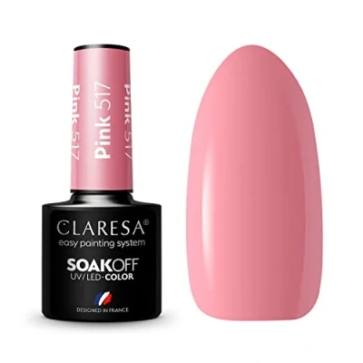 Afbeelding van CLARESA gellak ROZE 517 5g