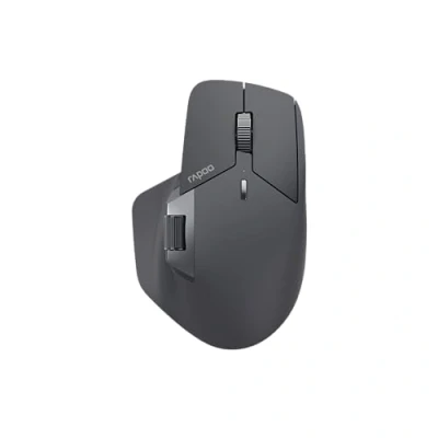 Afbeelding van Rapoo I Draadloze muis (MT760LW, optische met adapter, 4000 dpi, 2,4 GHz, oplaadbare batterij), zwart