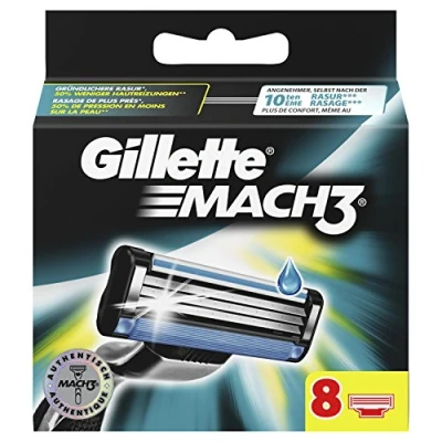 Afbeelding van Gillette Mach3 scheermesjes voor mannen 8 Stuk