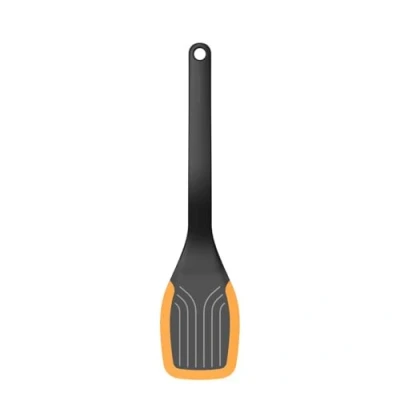 Afbeelding van Fiskars Spatel, spaan, lengte: 29 cm, kunststof/siliconen, zwart/oranje, Functional Form, 1027300