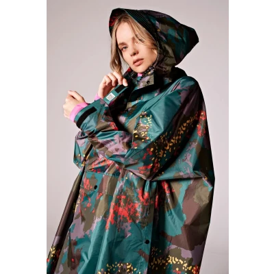 Afbeelding van RainKiss Digi Forrest Camo poncho