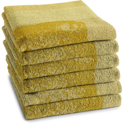 Afbeelding van Keukendoek DDDDD Citrus Yellow (set van 6)