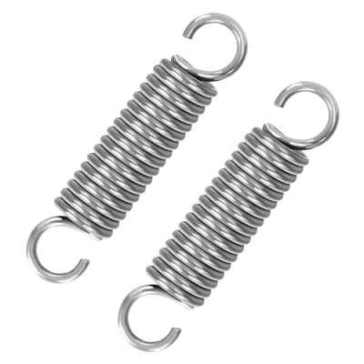 Afbeelding van GUNGY Trekveren met haak, roestvrij staal, trekveer, spanveer, 70 mm, buitendiameter 16 draaddiameter 2,5 maximale trekkracht 19 kg, x 2 stuks
