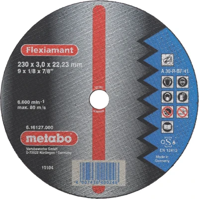 Afbeelding van Doorslijpschijf Flexiamant 100x25 staal A30R