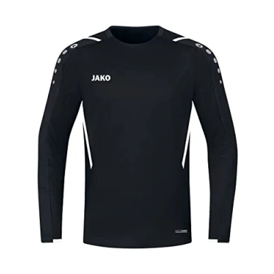 Afbeelding van JAKO Sweatshirt Uitdaging, Uniseks Volwassene, Zwart En Wit, XXL
