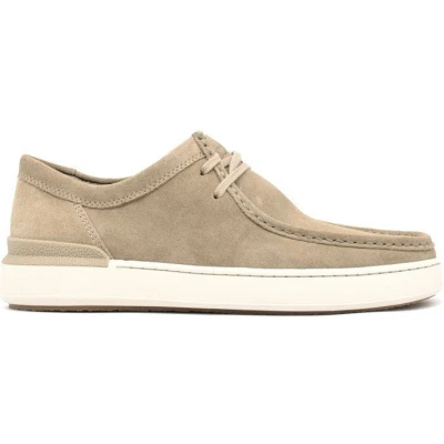 Afbeelding van Clarks Courtlite SEAM Sportieve veterschoenen, Heren, Maat: 42, Oakwood Veloursleer