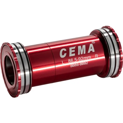 Afbeelding van CEMA Bracketas BB86 BB92 Int. Shimano Keramisch Rood