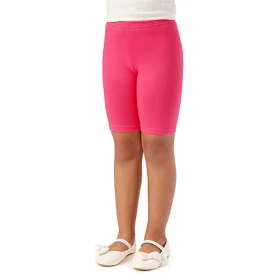 Afbeelding van Merry Style MS MS10 227 LE Meisjes Leggings Sport Vrijetijdsbroek Kort Katoen Sporbroek Yogabroek Amarant 158
