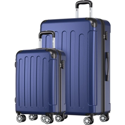 Afbeelding van TRVLMORE Kofferset 2 Delig 38L Handbagage + 110L Ruimbagage Donkerblauw