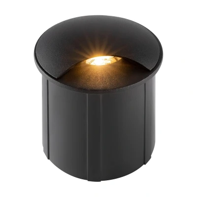 Afbeelding van Maytoni, Tuinverlichting, Biscotti LED Grondinbouwarmatuur 3W Base Inbouwlamp Zwart IP65 Ø62mm (30 lm, IP65)