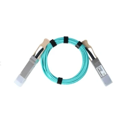 Afbeelding van BlueOptics Huawei QSFP 100G AOC 1M Compatibel QSFP28 BO282803L1M, Zendontvangers, Blauw